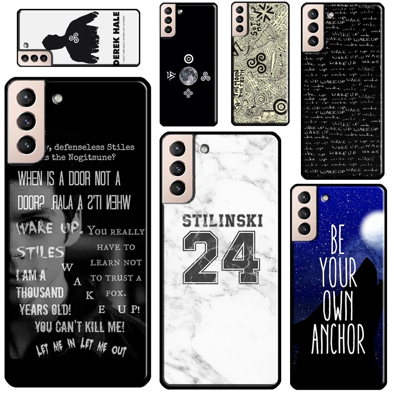 Чехол Teen Wolf Derek Hale для Samsung Galaxy S20 FE S8 S9 S10 Note 10 Plus 20 S21 S22 Ultra задняя крышка.