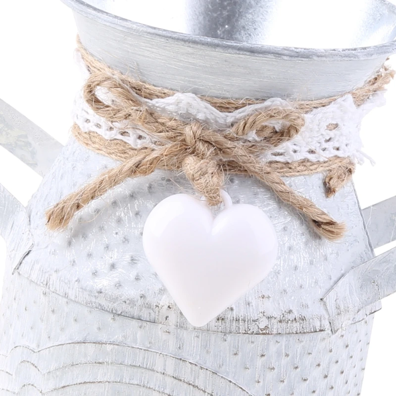 Кофейник в форме цветочного горшка кувшин для молока ваза винтажный примитивный