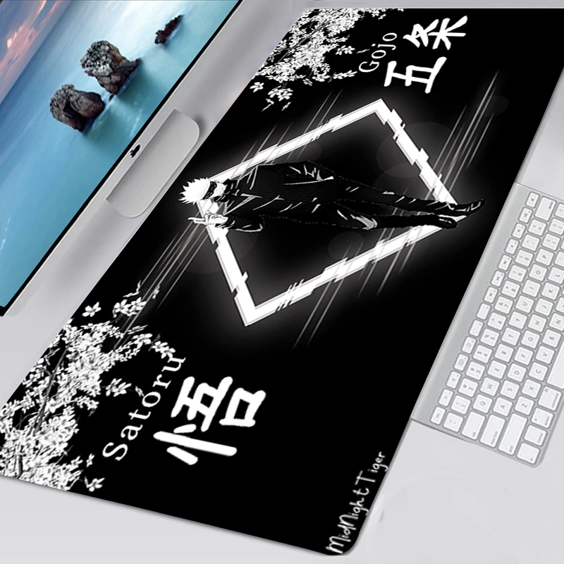 

Jujutsu Kaisen Mousepad Tapis De Souris Computer Gaming Accessories Non-slip Large Mouse Pad Anime Mausepad Keyboard Mat Deskmat