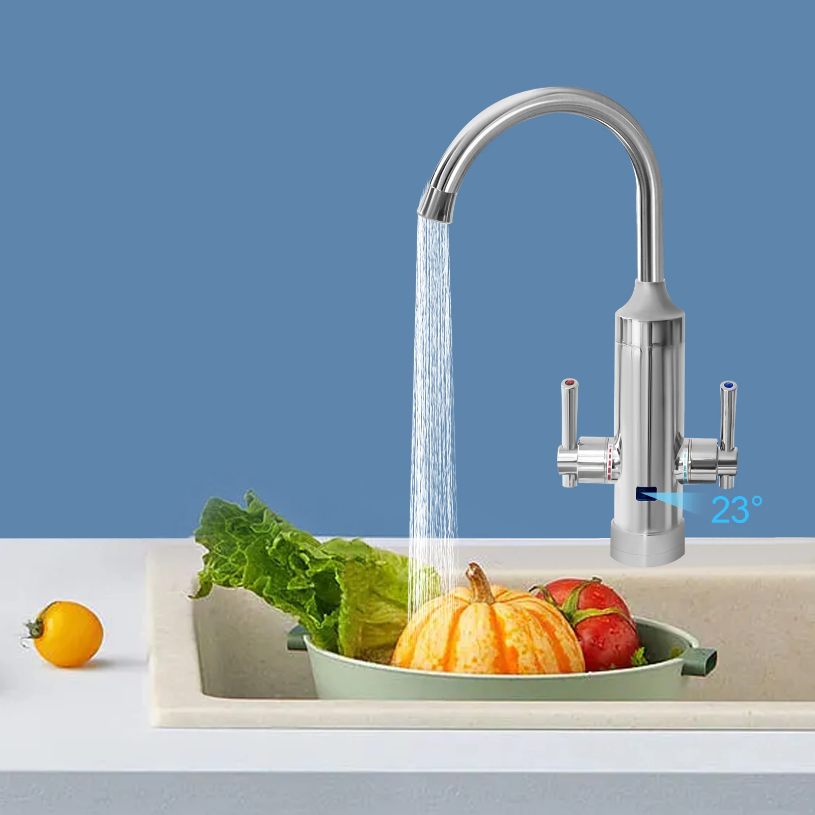 

Electric Instant Hot Water Faucet Kitchen Fast Heating Faucet Water Faucet 220v Electric Hot Water Faucet With Led Digital