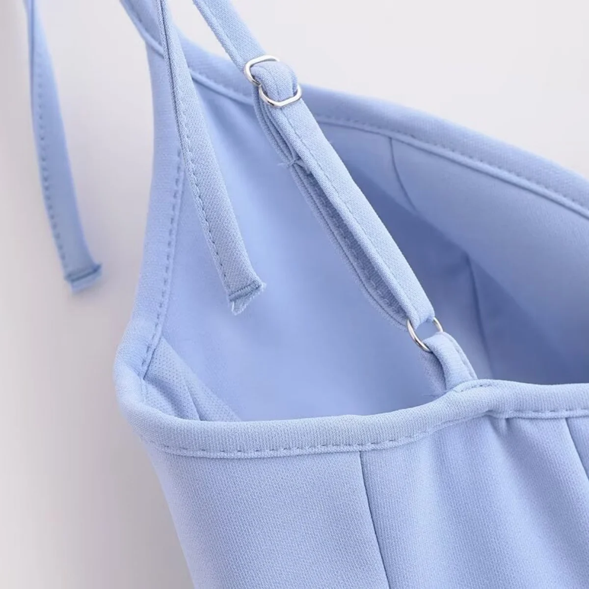 Myst &amp Za 2022 новое женское летнее платье с v-образным вырезом тонкими плечами