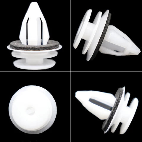 10 шт. для BMW X6 E71 E72 2008 2009 2010 2011 2012 2013 2014 панель дверной карты лицевая подкладка зажимы заклепки зажим аксессуары