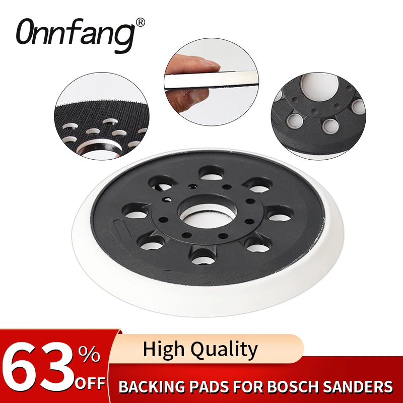 

5-дюймовая 125 мм шлифовальная Накладка для Bosch GEX 125-1 AE , PEX 220 A, PEX 220 AE шлифовальная петля, абразивный диск