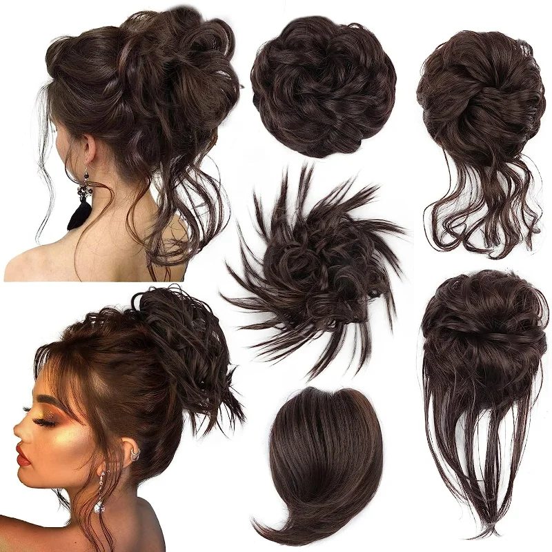 5 пачкающая шиньон для женской