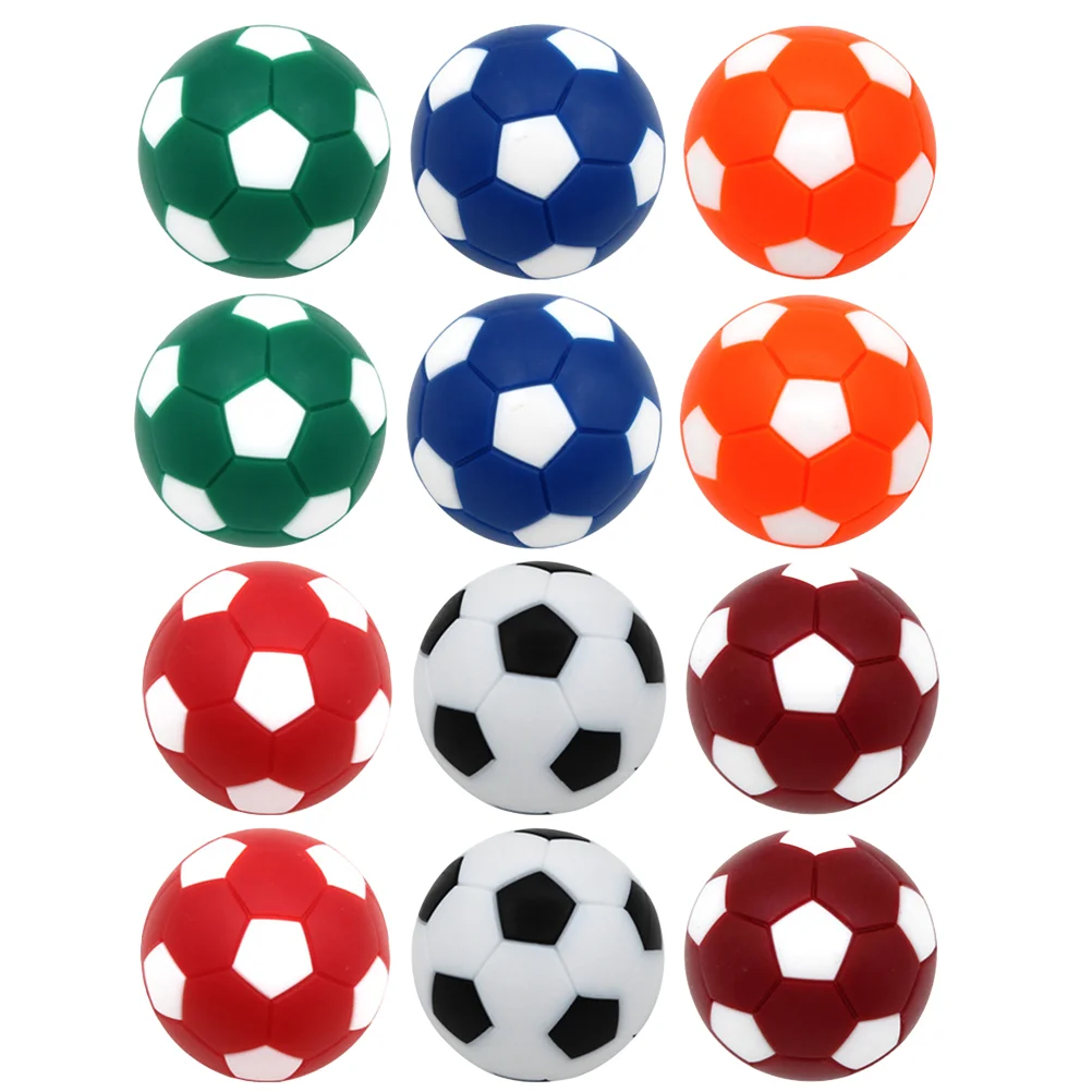 

12PCS Replacement Foosballs Foosball Table Balls Replacement Footballs Table Football Balls Foosball Soccer Balls