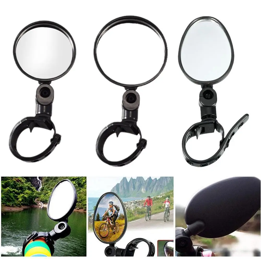 

Universal Bicycle Mirror Round Shape Adjustable Rotate Wide-Angle Cycling Rear View For MTB Road Bicycle Accessories 3 Size