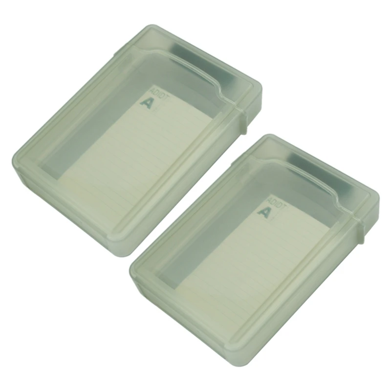 

2 шт. 2,5-дюймовый контейнер для хранения IDE/SATA HDD (серый)