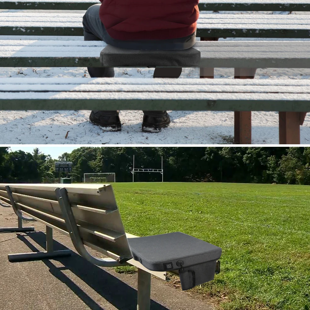 Портативная подушка для подогрева сидений 600D из Оксфордской ткани сиденья с