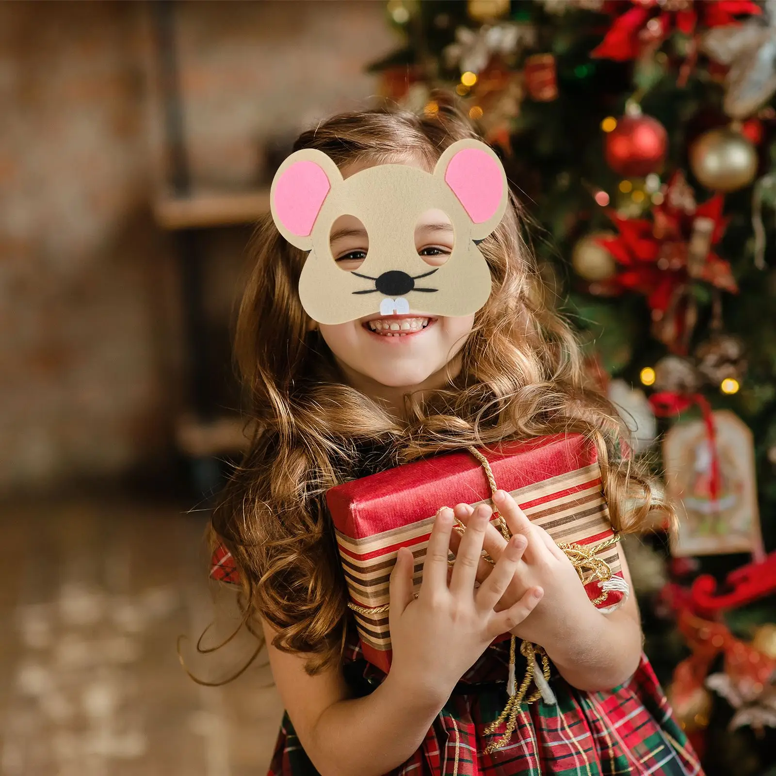 10 шт. мультяшные маски фетровая маска с животными джунглей для лесной тематики