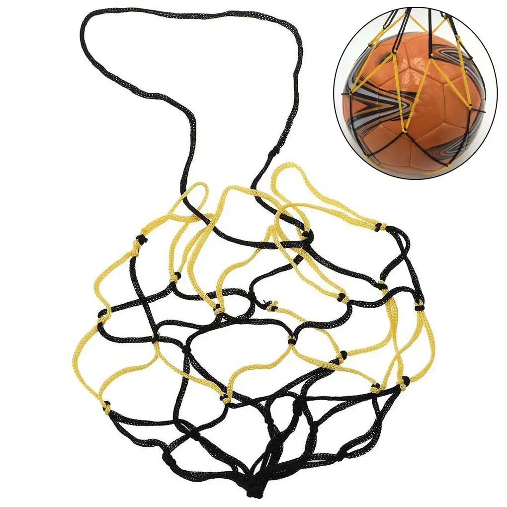 

Soccer Mesh Bag Professional Outdoor Basketball Carrier Lightweight Polypropylene Volleyball Storage Holder Accessory