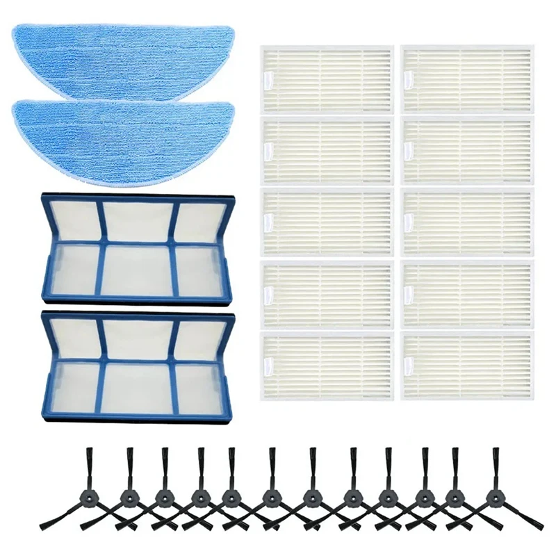 Пылевой фильтр боковая щетка эффективный Hepa для Ilife V5pro V50 V55 X5 V5S Pro V5 V3 V3S детали
