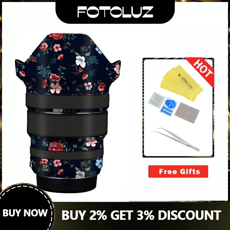 

XF10-24mm F4 Lens Skin Fashion Classic Skin Camera Sticker Anti-scratch Protector Film For Fujifilm XF10-24mm F4 Cover Decal