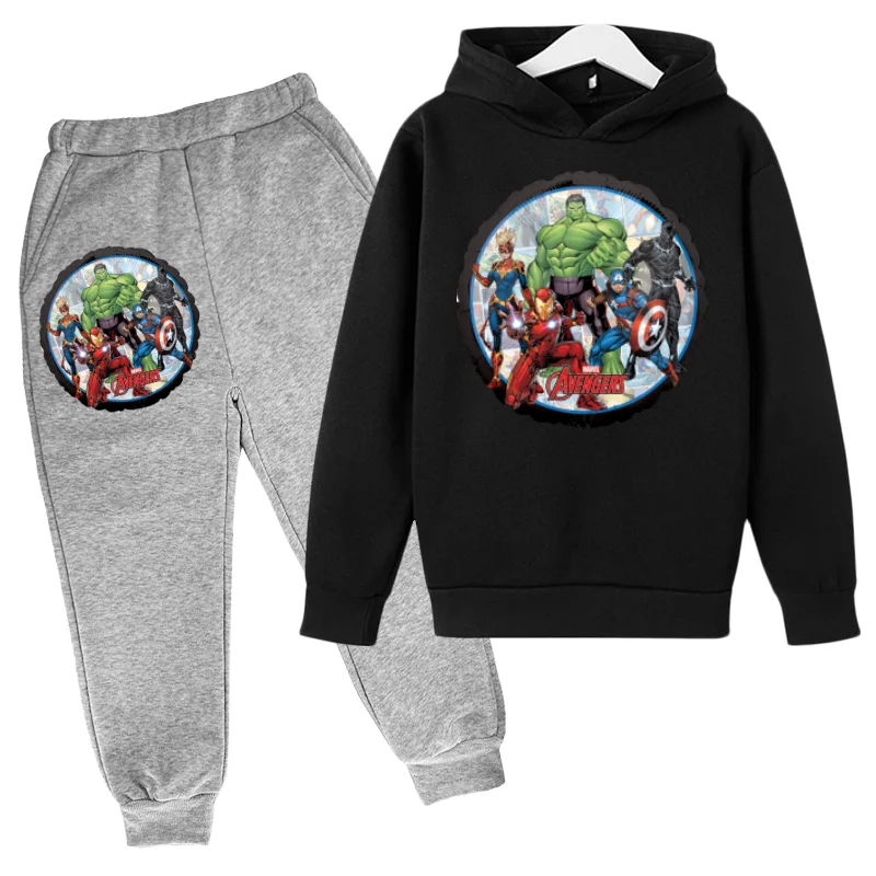 

Spideman Hoodie Super Hero Hoodie Game Hoodie Set Autumn Children Hoodie+Pants 2-Piece Set Teen Cute Hoodie Little Boy Clothes