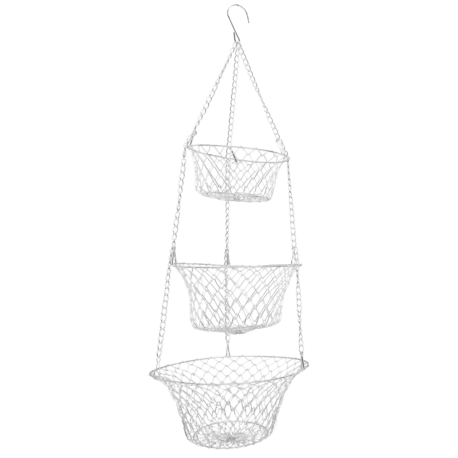 

Multi-layer Fruit Basket Wall Fruit Basket Fruit Hammock Hanging Basket for Wall Storage Kitchen Home