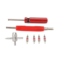4 in 1 tire valve stem removal tool valve stem puller tire repair tool valve core removal tool tire cleaning tool