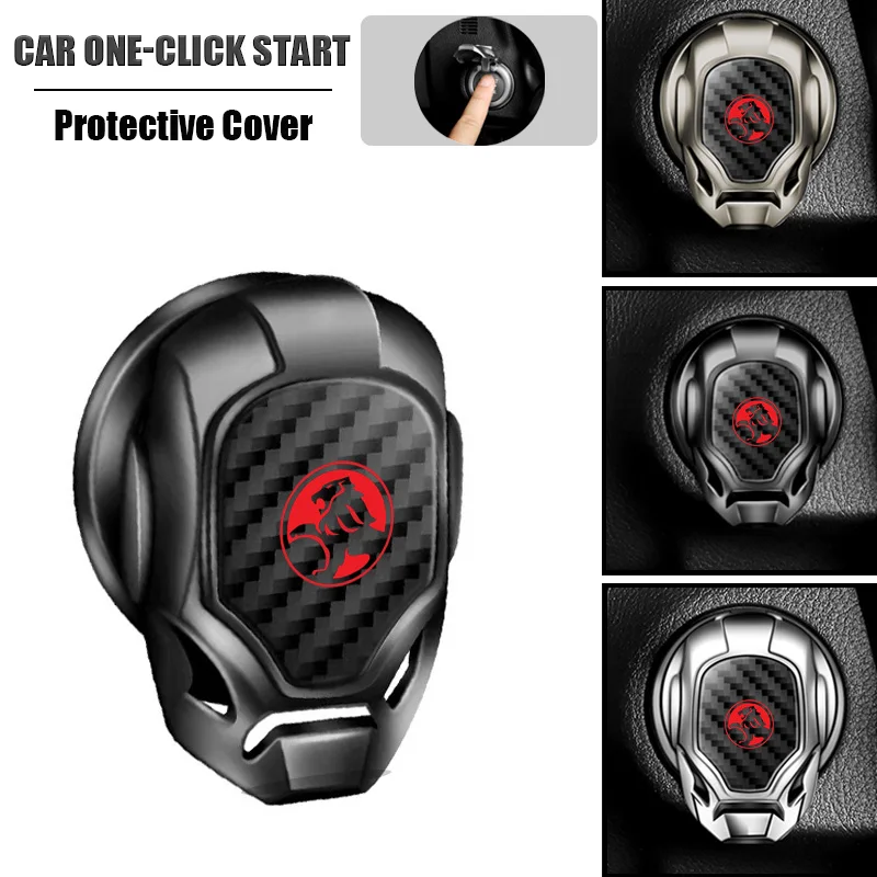 

Car ONE-CLICK Start Buttons Protective Cover Stickers for Holden Astra Commodore Cruze Monaro Barina Farol Vt Ve HSV Accessories