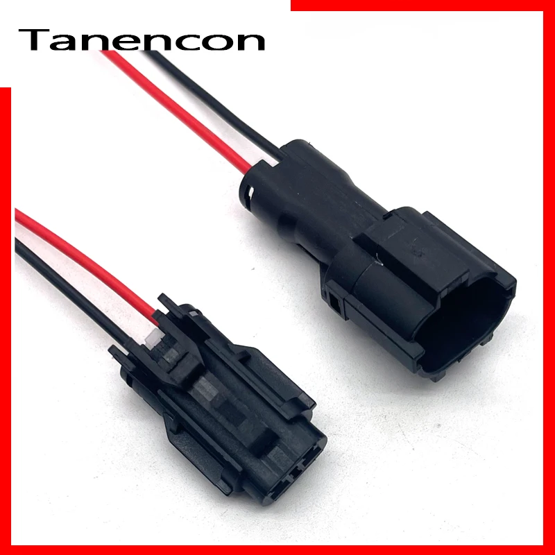 

2 Pin Auto Daytime Running Lamp Female Male Automotive Waterproof Connector 7123-1424-40 for Hyundai Elantra MG610320 MG640322