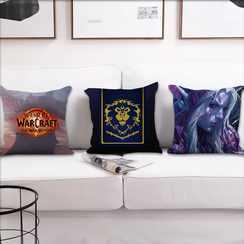 Чехол на подушку Game World наволочка WOW Room Warcraft of Bedroom диван гостиная спинка