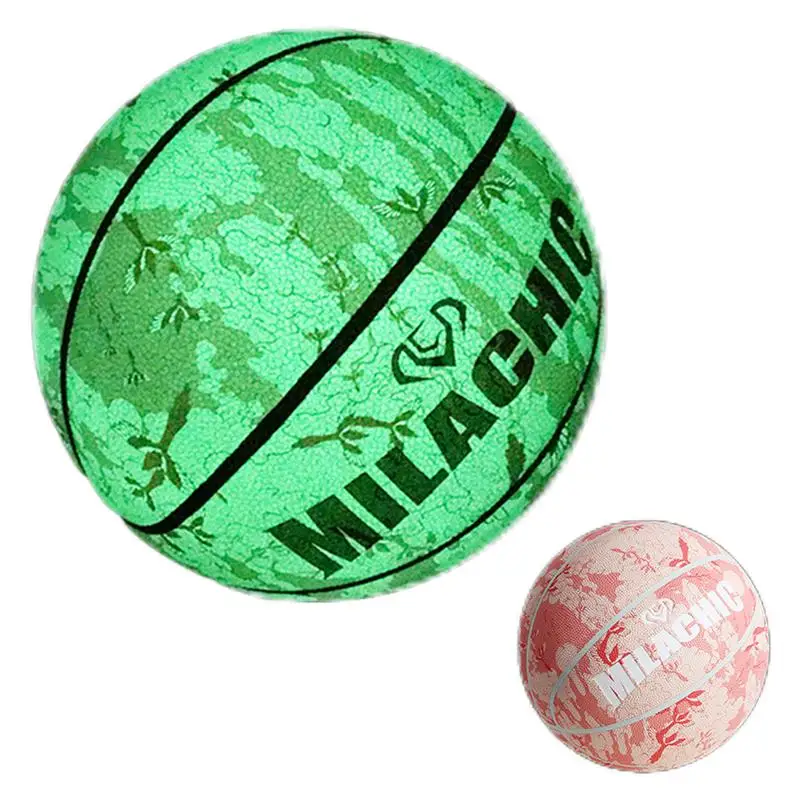 

Светящийся баскетбольный светоотражающий мигающий баскетбольный износостойкий светящийся баскетбольный детский ночной Спорт