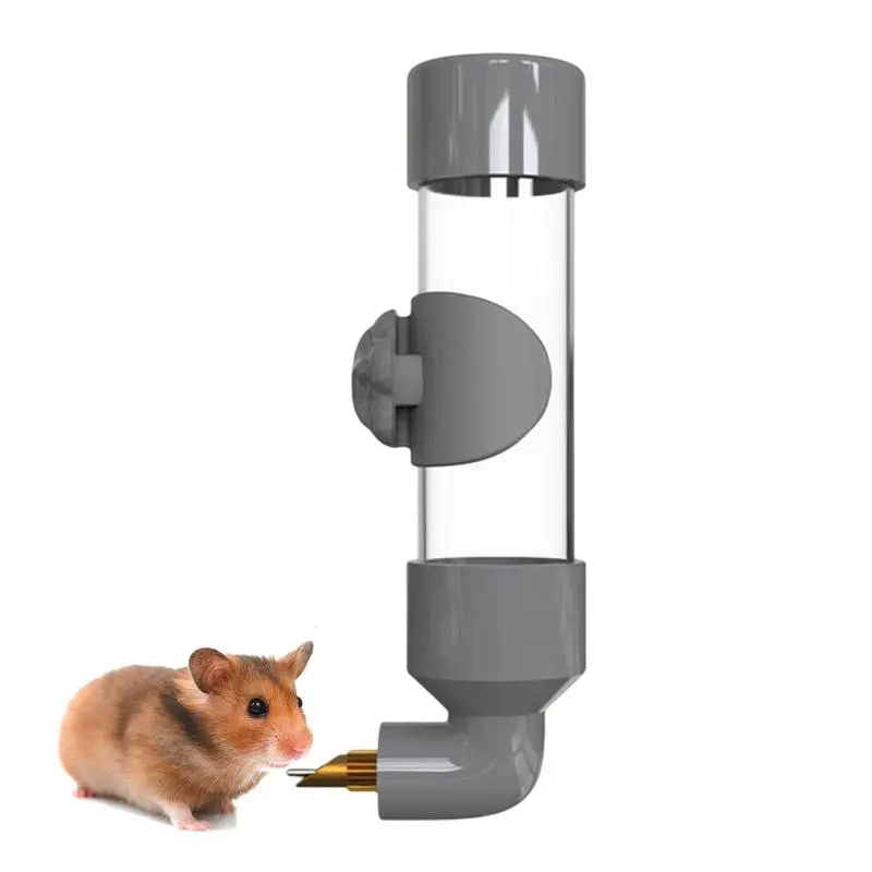 

Hamster Drinker Plastic 300ml Water Bottle Dispenser Feeder Automatic Pet Guinea Pig Squirrel Small Animal Lapin Accessories