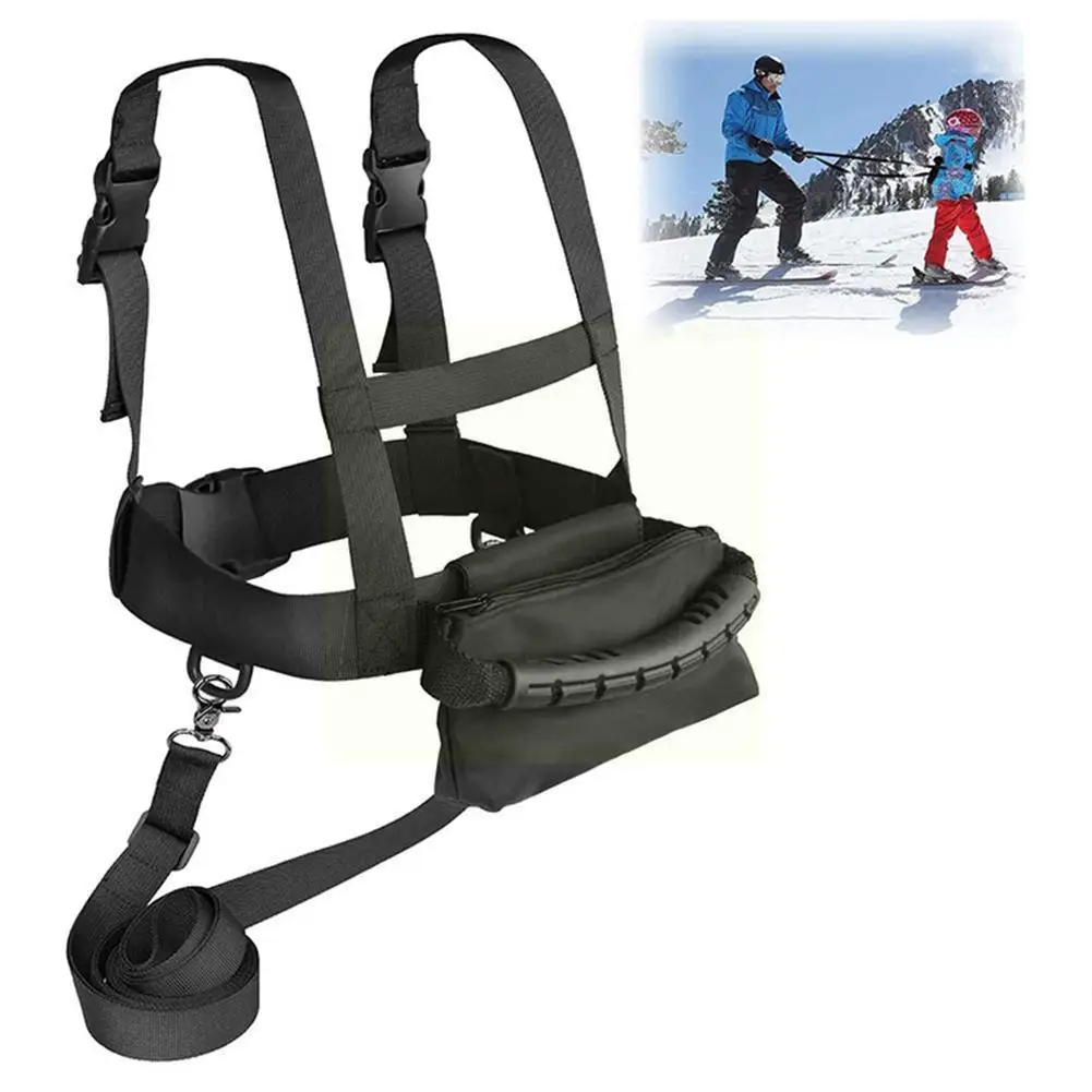 

Outdoor Skating Children's Ski Safety Belt Skateboard Ski Belt Training Anti-fall Teaching Rope Safety R2A9