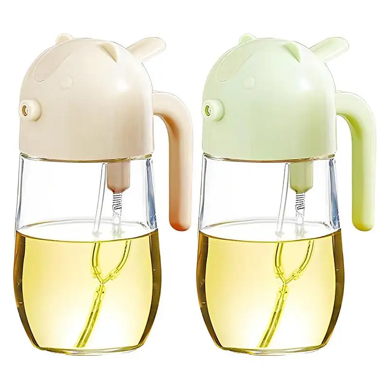 

Oil Dispenser Portable Bottle Dispenser For Olive Oil 580ml Oil Dispenser Bottle Household Oil Pot For Hot Air Fryers Camping