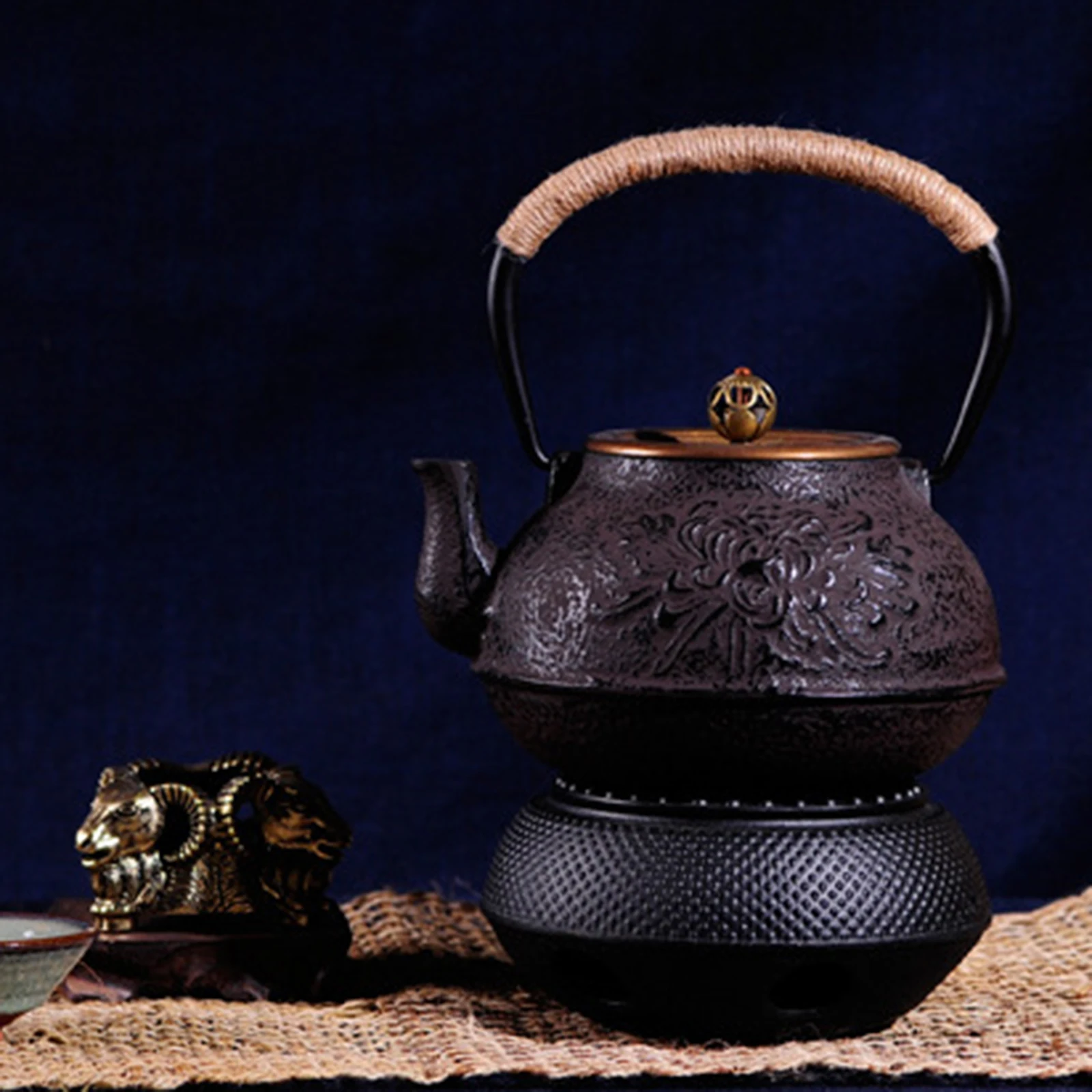 Cast Iron Teapot Warmer Teaset