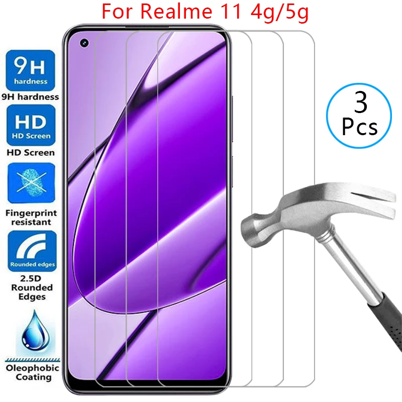 Защита экрана для realme 11 4g 5g защитное закаленное стекло realme11 пленка телефона realmi
