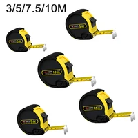 steel tape measure 3 5 7 5 10 meters thickened self locking rubberized woodworking tools ruler precise and clear