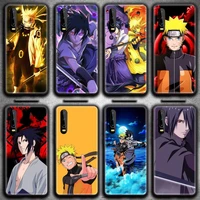 bandai anime naruto sasuke phone case for huawei p20 p30 p40 lite e pro mate 40 30 20 pro p smart 2020