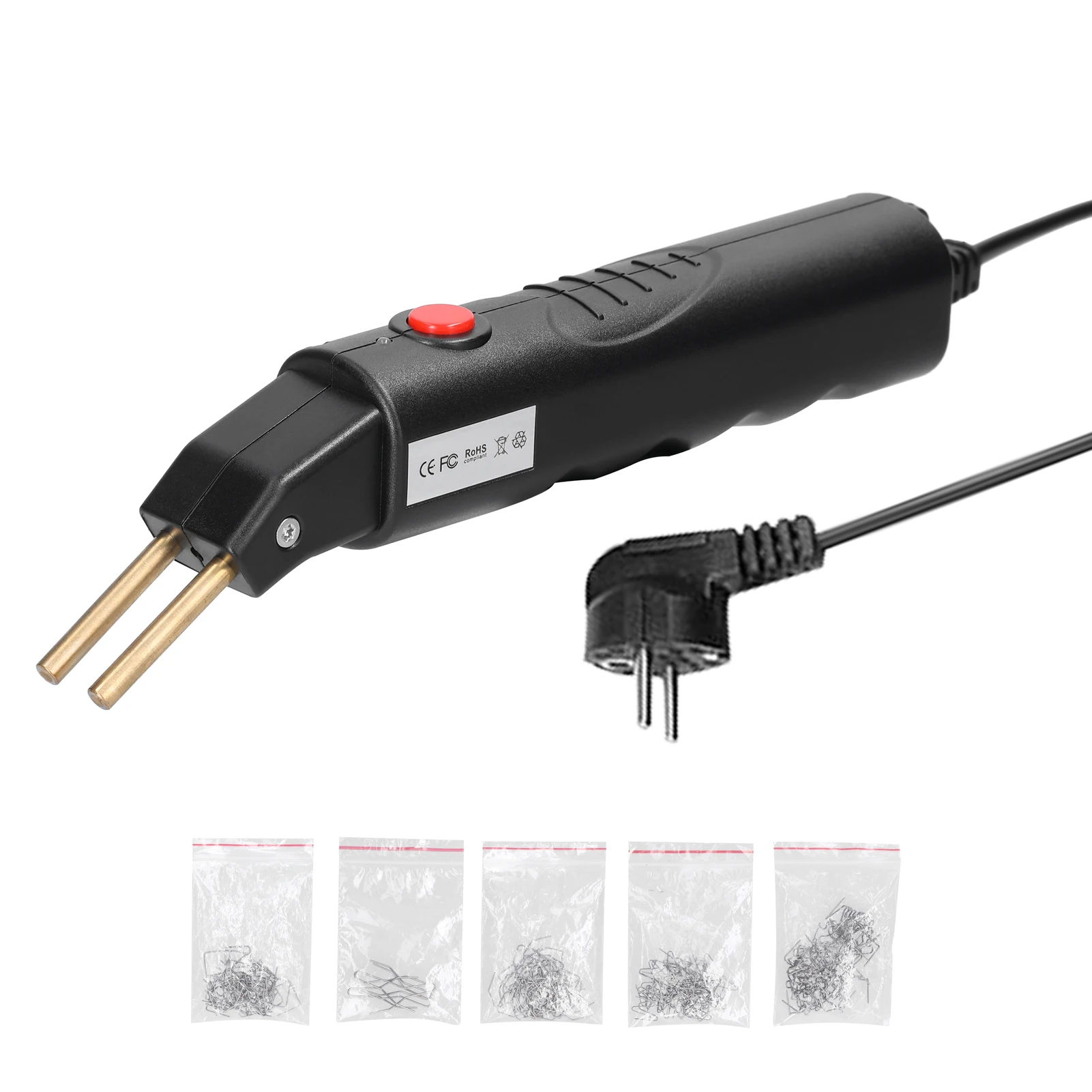 

Hot Welding Nails Machine Plastics Welding Machine Car Bumpers Repairing Tool Handheld Hot Stapler Welding Repairing Machine