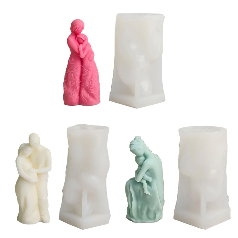 

Форма R3MC для изготовления силиконовых свечей, форма для эпоксидной смолы, форма для рукоделия «сделай сам», формы для свадебного декора дом...