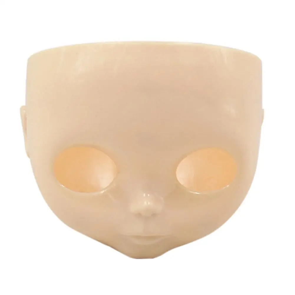 

No Makeup Face Shell Doll Accessories Little Ragdoll without Makeup Face Shell No Makeup Face and Screw Toys Accessories