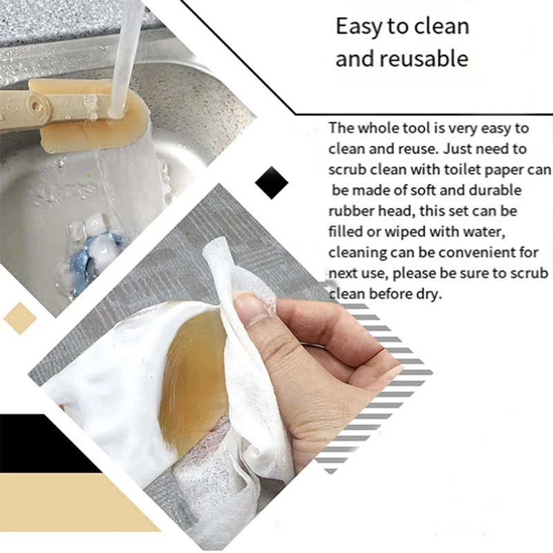 12 шт. резиновые шпатели разных размеров для шпателей