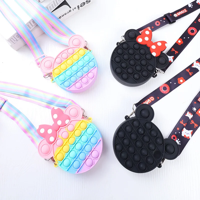 Милые игрушки для девочек Pop с Минни антистресс Поп милый бант Spotify премиум-класса