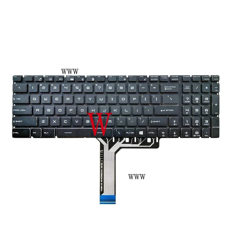 АС. Новая оригинальная клавиатура для ноутбука MSI gp65 GL75 GF75 GE75 gs75 Gp75 gt76 leopaed 9sd