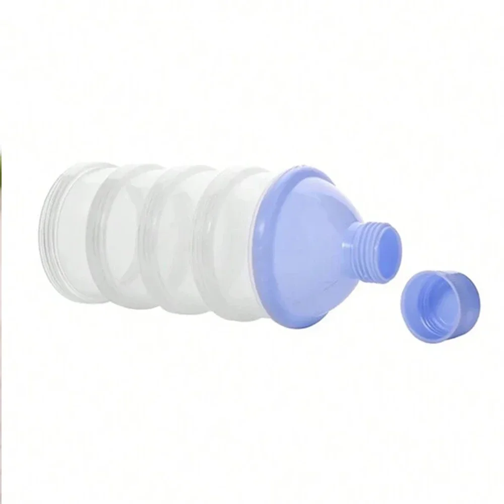 Портативные 4 упаковки контейнеров для хранения детского питания дозаторов