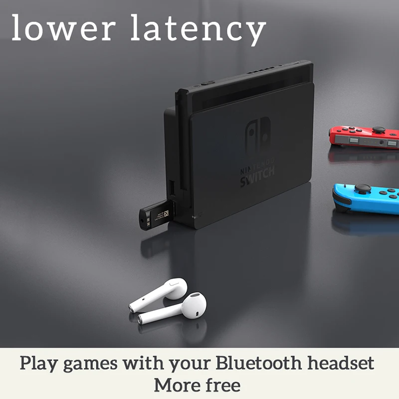 Аудио передатчик Qualcomm CSR BT 5 2 AptX LL HD многоточечный беспроводной адаптер с 3