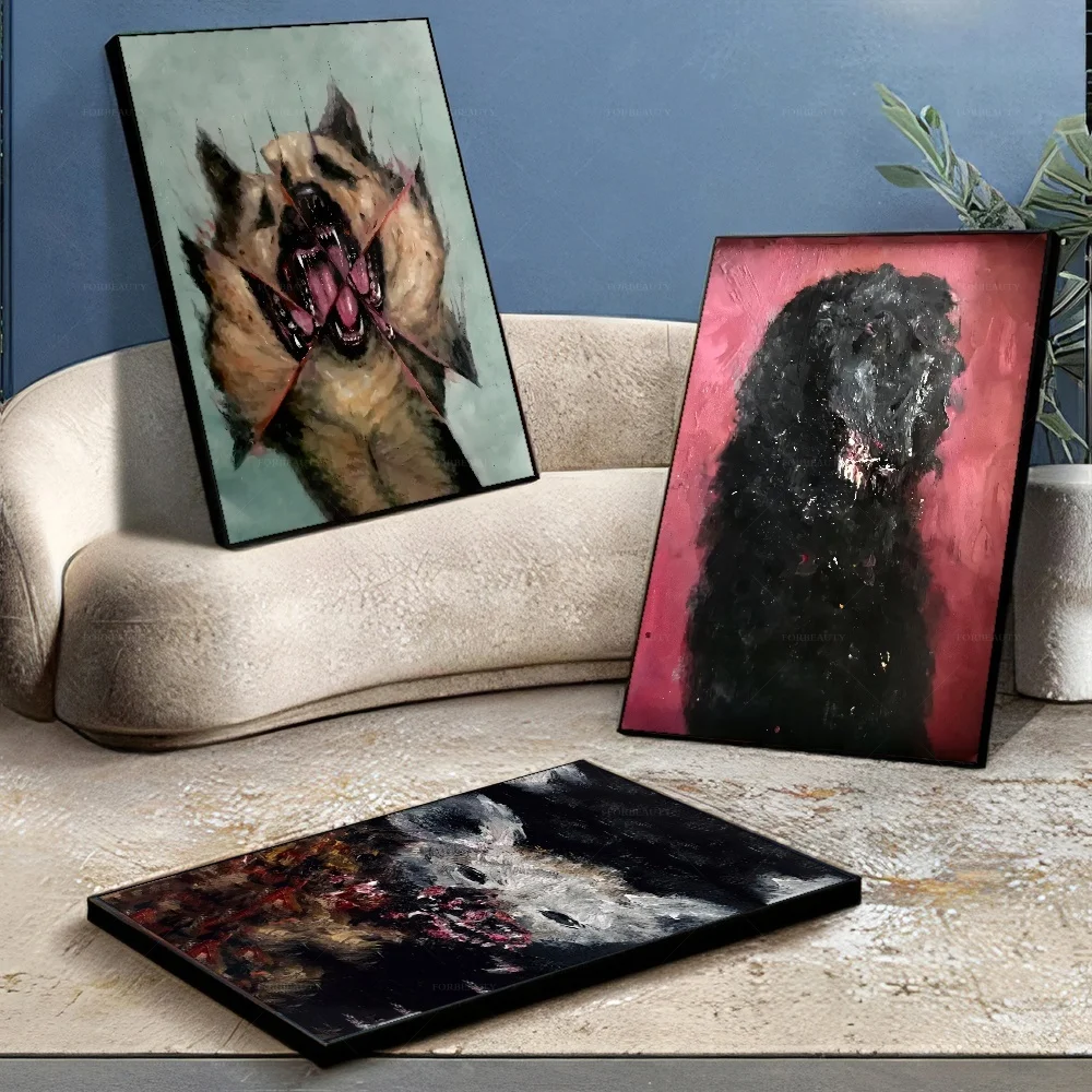 

Forbeauty просто следуйте за вашим сердцем, домашний декор, холст, настенное искусство, темные Масляные картины могут использоваться на улице, водонепроницаемые, роскошные