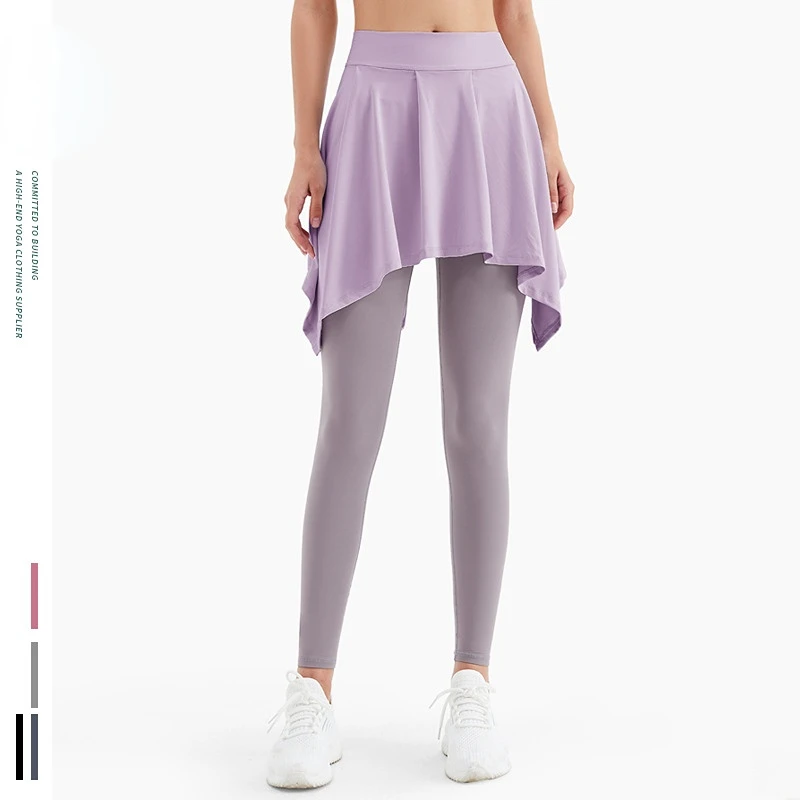 

2022 Yoga Short Skirt Straps A Skirt Outside The Cover Hip Scarf Ballet Dance Skirt Workout Accessories Quick Dry and Breathable