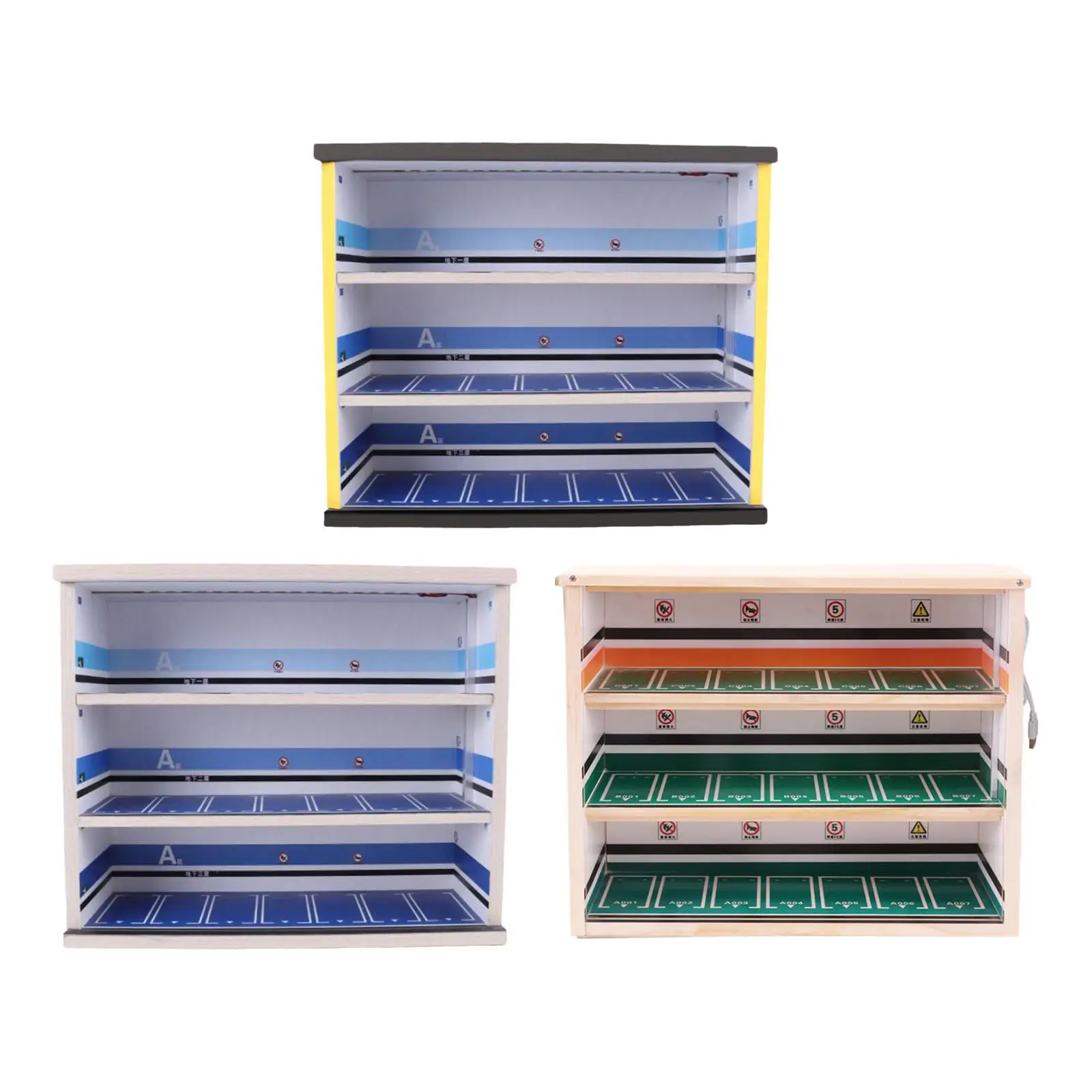 

Parking Lot Display Case Protection Diecast Car Garage Model for Diecast Car