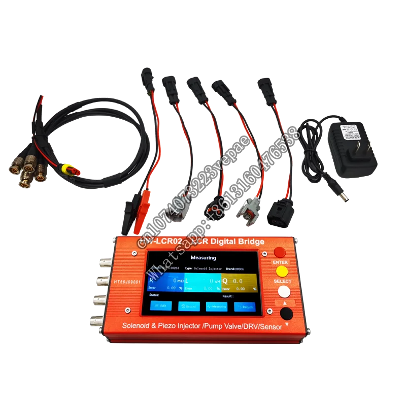 

LCR02 injector solenoid valve / DRV/ Sensor electrical resistance tester piezo injector LCR meter tester