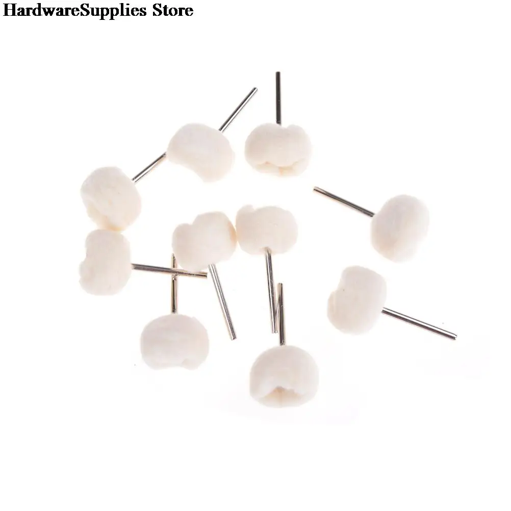 

1pc Grinder Brushes Grinding Buffing Wheel Abrasive Tools for Drill Rotary Wool Polishing Brush White