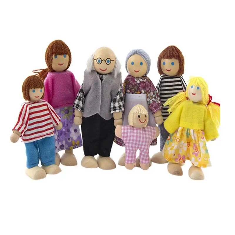 

Кукольный домик для людей, детей, игрушечная кукла, подарок для детей, ролевая игрушка, кукольный домик, куклы, деревянная кукла, семейная ролевая игра, фигурки