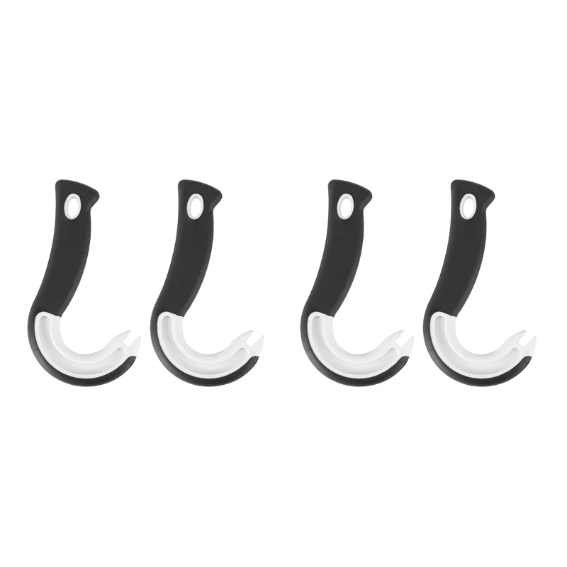 

4Pcs Easy Open Ring Pull Can Opener Easy Grip Opener Ring-Pull Helper For Ring Pull Tab Cans Tins Bottles Kitchen Tools