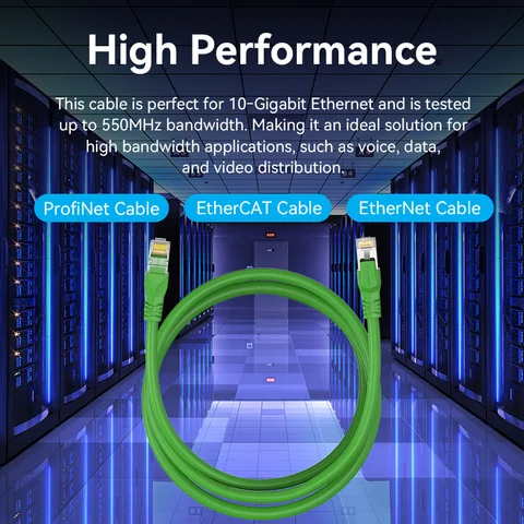 Vention Cat6A Ethernet кабель 10 Гбит/с