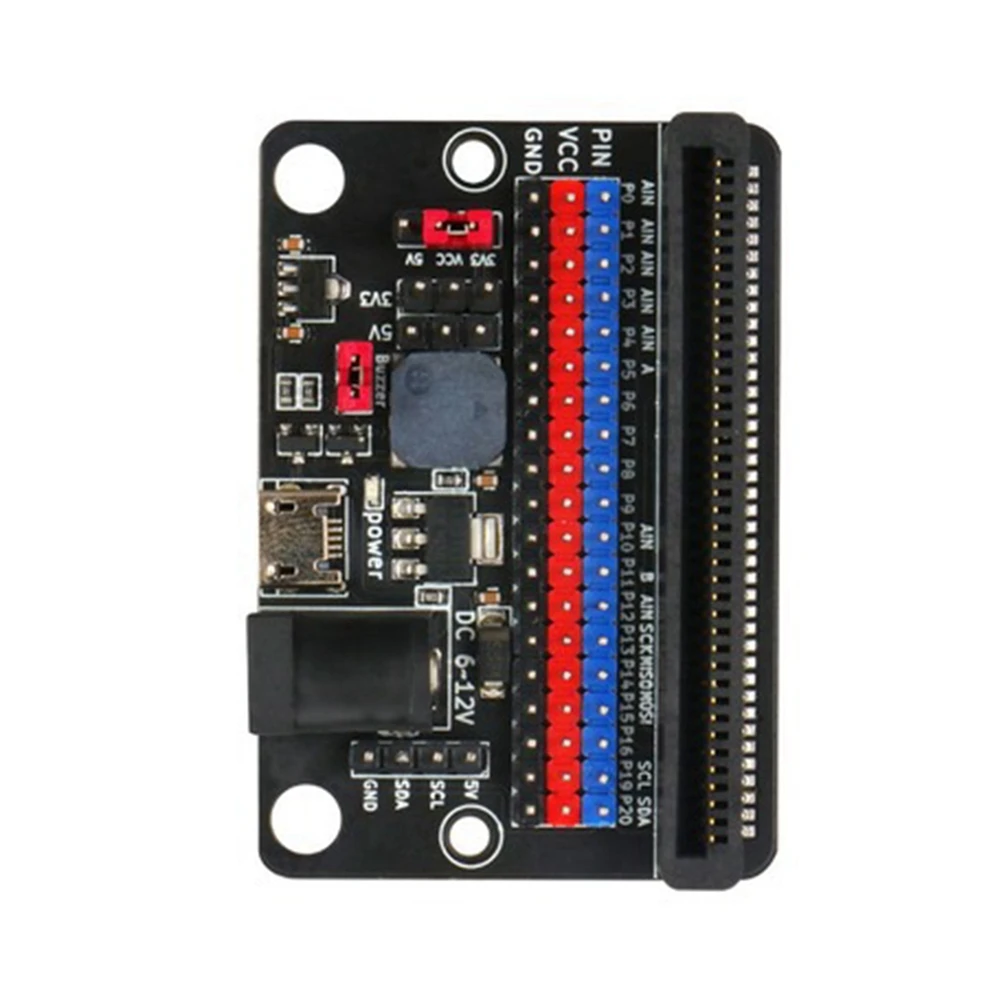 

Microbit Expansion Board to 5V Power IO Improvement Board Micro-Bit Adapter Board