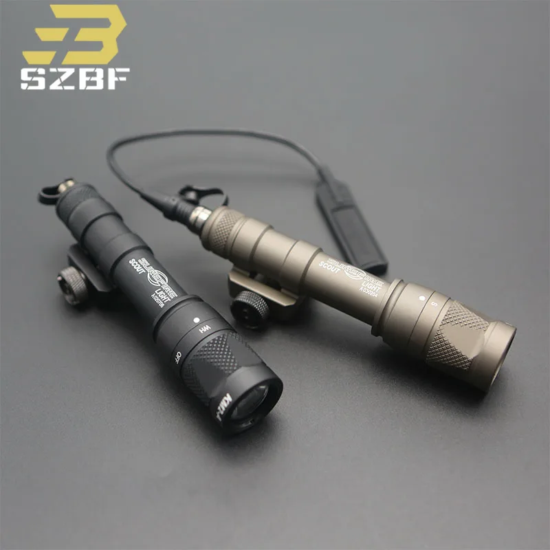 Тактический легкий фонарик SOTAC M300V M600V с Рельсом 20 мм