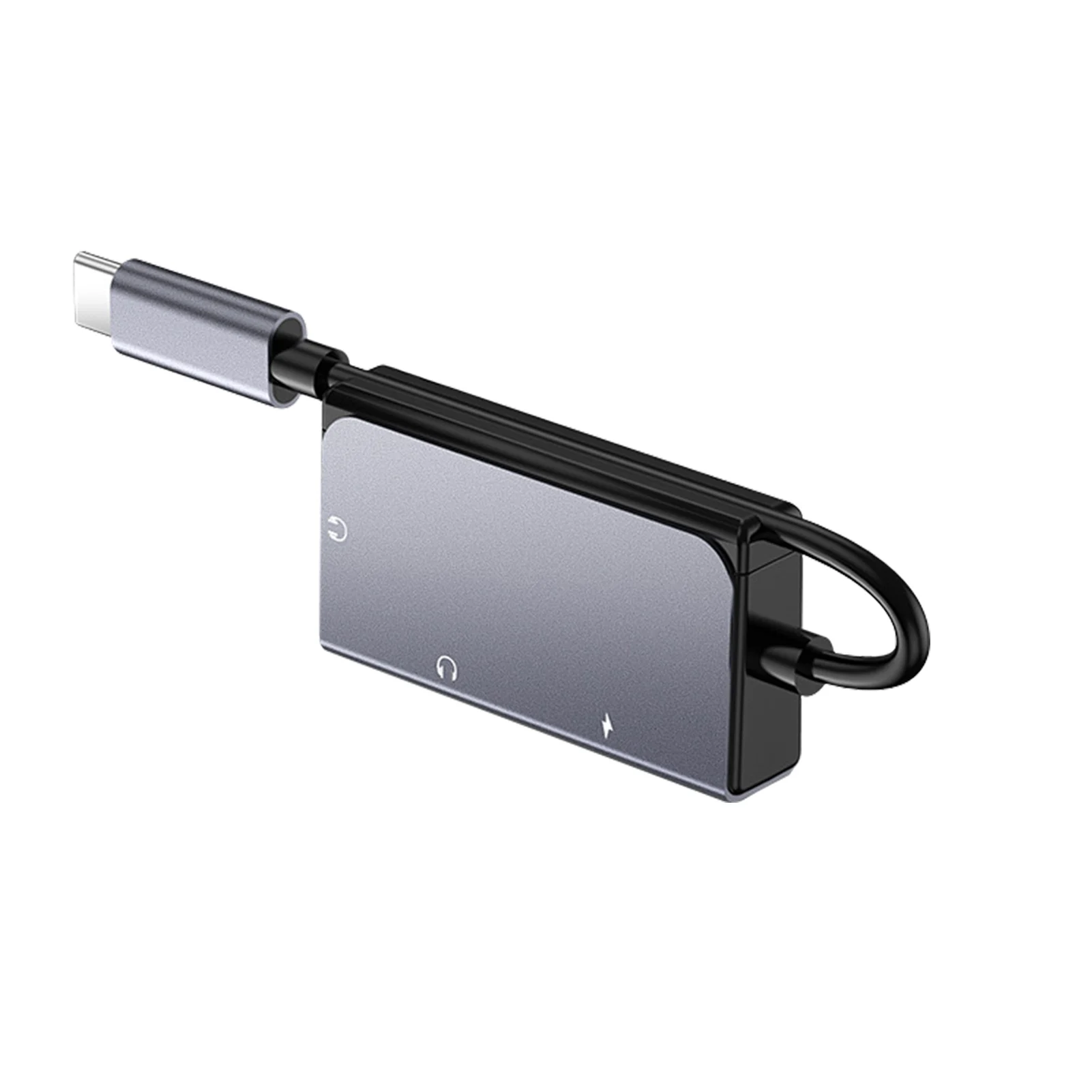 

Зарядное устройство для наушников 3-в-1, 3,5 мм, 60 Вт