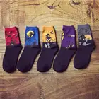 Изготовленные на заказ винные носки осень весна осень 2021 новые Добби носки для хеллоуина забавные женские носки Новые крутые носки, подарок на Рождество для девочек